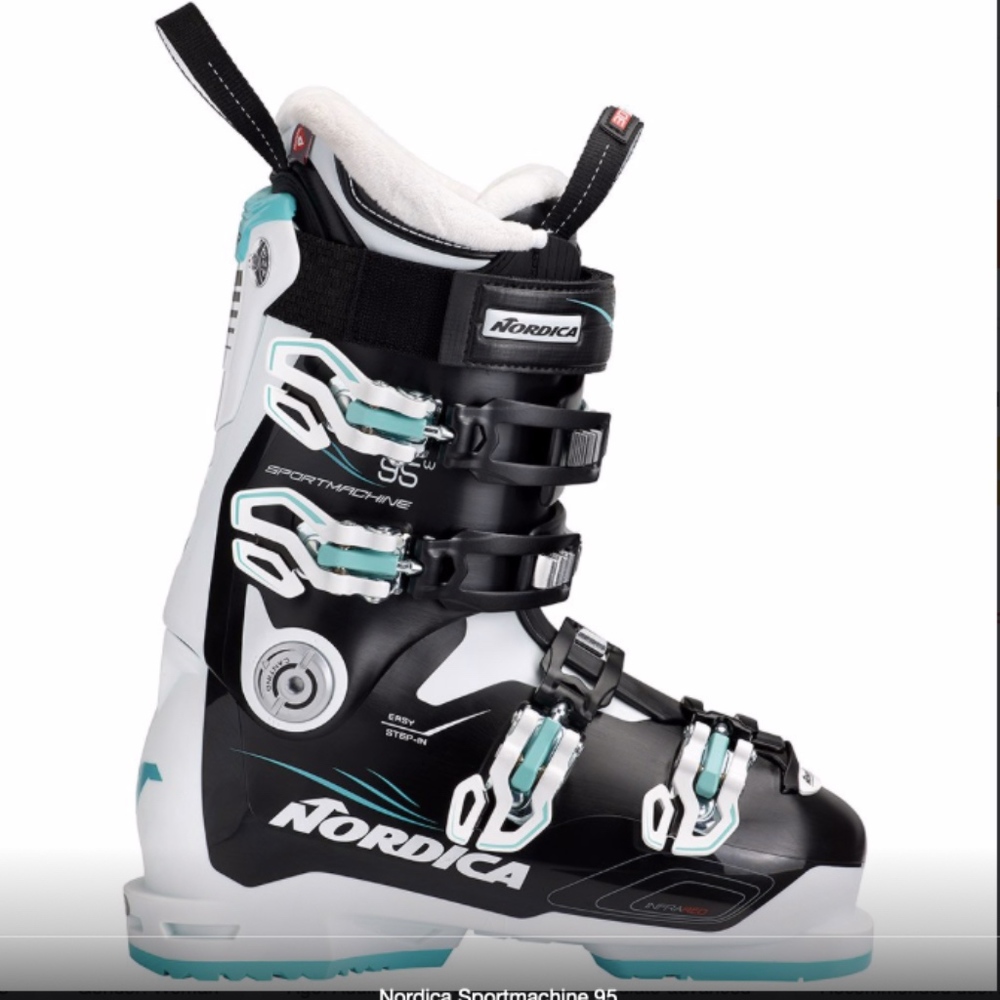 Nordica Sportmachine 95 White / Black / Light Blue